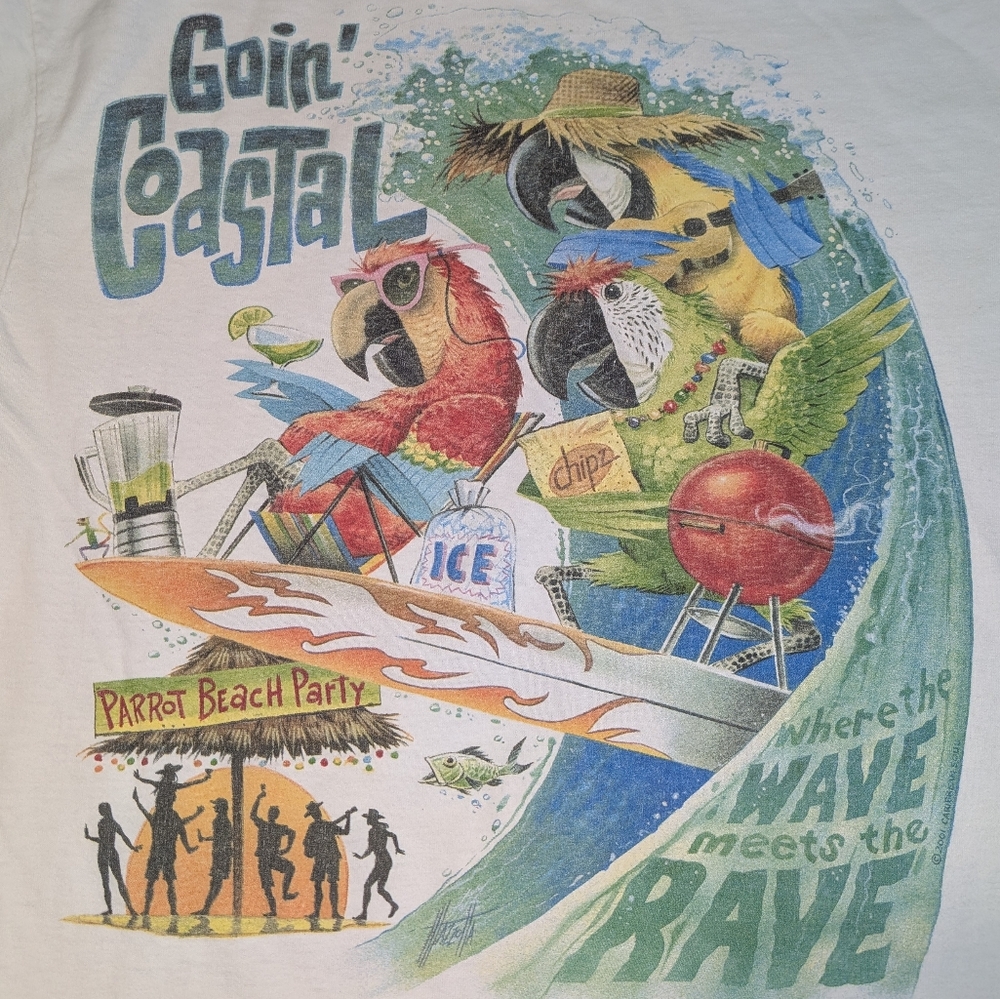 Caribbean Soul Vintage Going Coastal Men's Lg